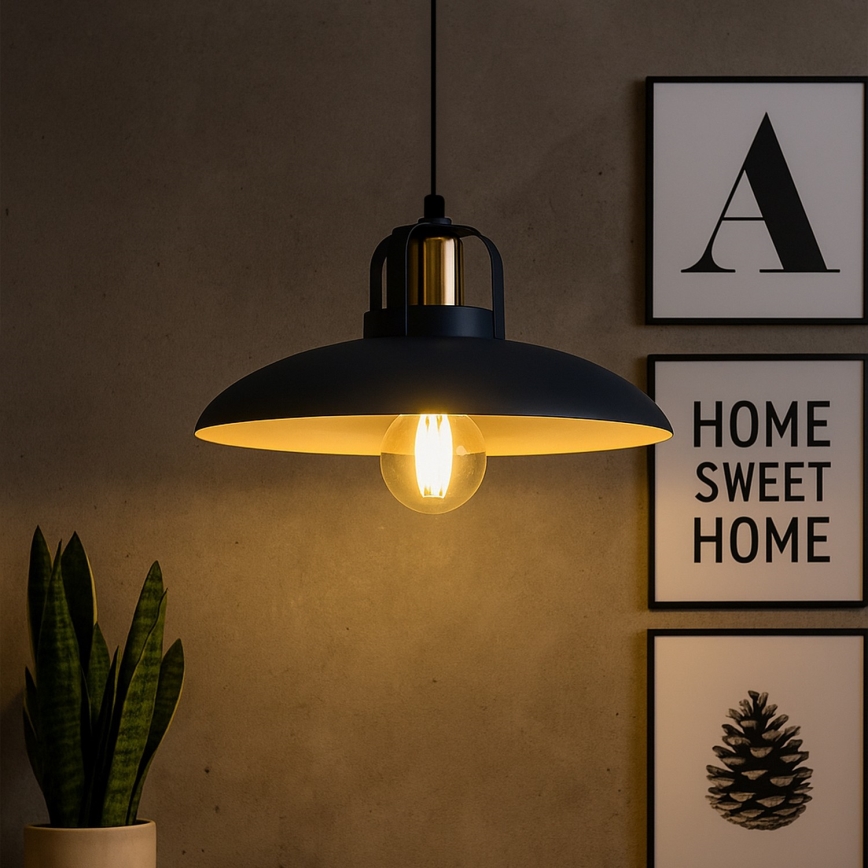 Brilagi - LED Κρεμαστό φωτιστικό οροφής FLAMENGO 1xE27/60W/230V μπλε