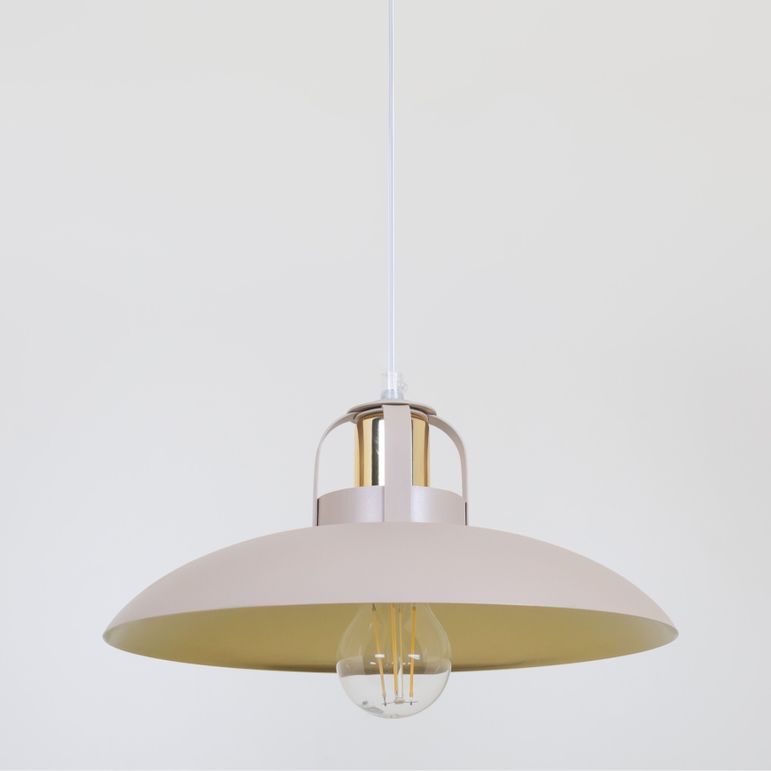 Brilagi - LED Κρεμαστό φωτιστικό οροφής FLAMENGO 1xE27/60W/230V μπεζ