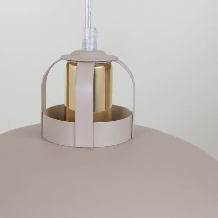 Brilagi - LED Κρεμαστό φωτιστικό οροφής FLAMENGO 1xE27/60W/230V μπεζ