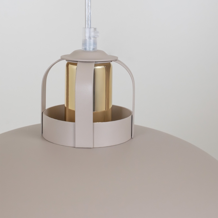 Brilagi - LED Κρεμαστό φωτιστικό οροφής FLAMENGO 1xE27/60W/230V μπεζ