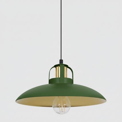 Brilagi - LED Κρεμαστό φωτιστικό οροφής FLAMENGO 2xE27/60W/230V πράσινο