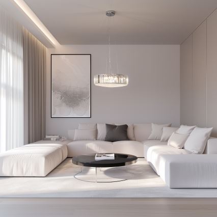 Brilagi - LED Κρυστάλλινο κρεμαστό φωτιστικό οροφής GLAMOUR 5xG9/42W/230V