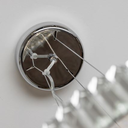 Brilagi - LED Κρυστάλλινο κρεμαστό φωτιστικό οροφής GLAMOUR 5xG9/42W/230V