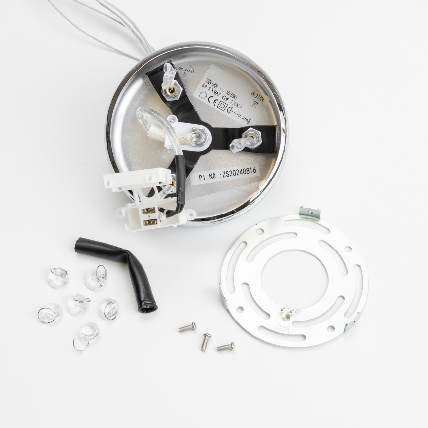 Brilagi - LED Κρυστάλλινο κρεμαστό φωτιστικό οροφής GLAMOUR 5xG9/42W/230V