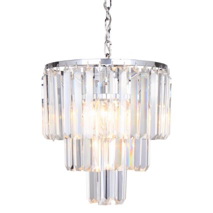 Brilagi - LED Κρυστάλλινο κρεμαστό φωτιστικό οροφής MOZART 4xE14/40W/230V γυαλιστερό χρώμιο