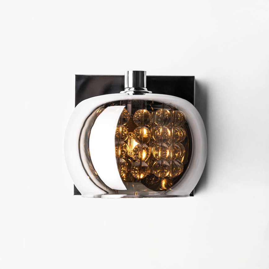 Brilagi - LED Κρυστάλλινο επιτοίχιο φωτιστικό JEWEL 1xG9/42W/230V