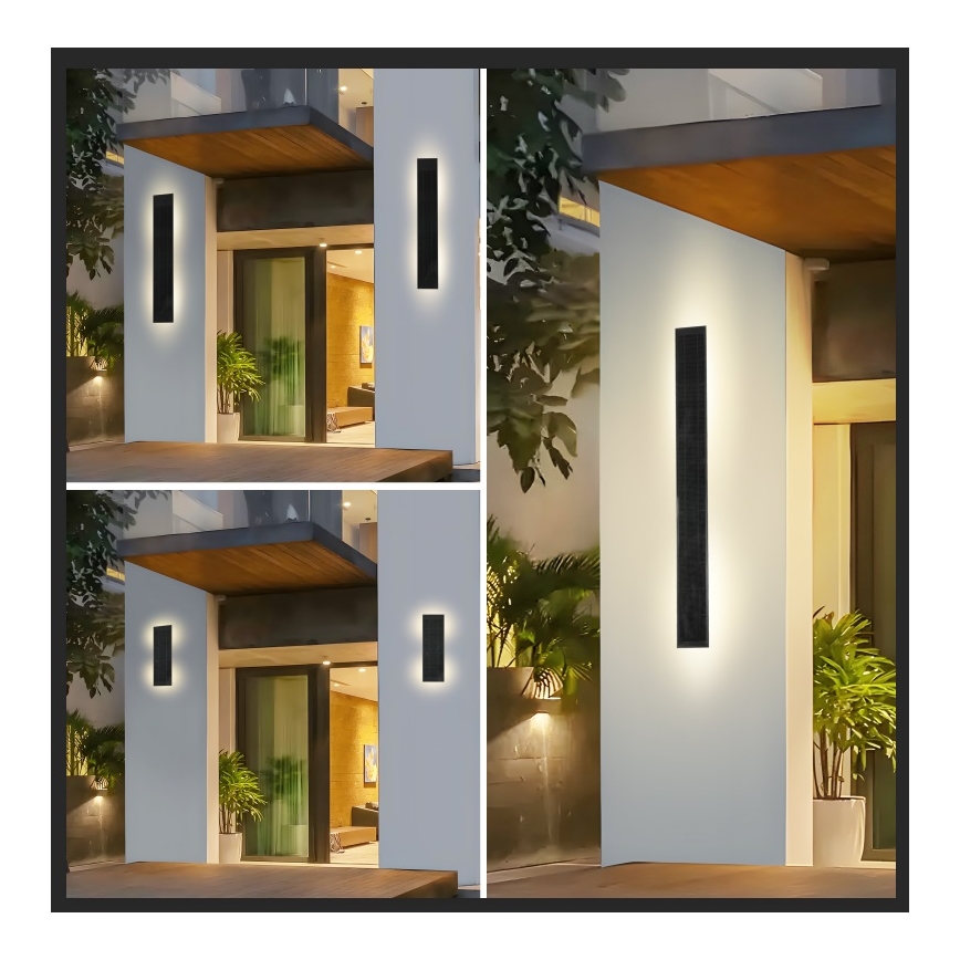 Brilagi - LED Ρυθμιζόμενο ηλιακό επιτοίχιο φωτιστικό SUN LED/5,5W/230V 100 cm 6000 mAh IP44