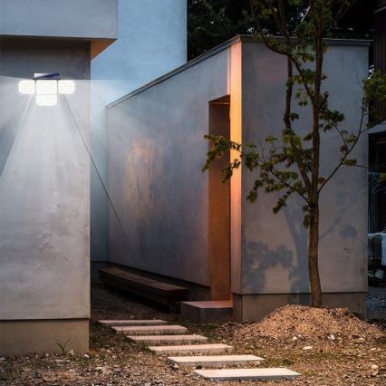 Brilagi - LED ηλιακό φωτιστικό τοίχου με αισθητήρα κίνησης και λυκόφως WALLIE LED/5W/5,5V 2400 mAh IP65