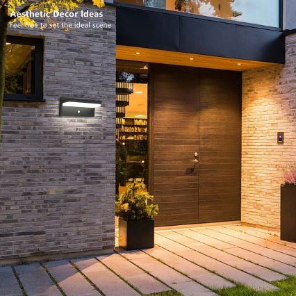 Brilagi - Ηλιακό επιτοίχιο φωτιστικό LED με αισθητήρα SUN SENSE LED/10W/3,7V 4000 mAh IP44