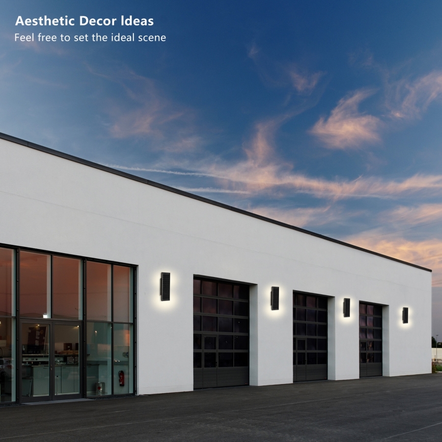 Brilagi - Ρυθμιζόμενο ηλιακό επιτοίχιο φωτιστικό LED SUN LED/2,5W/230V 30 cm 2000 mAh IP44