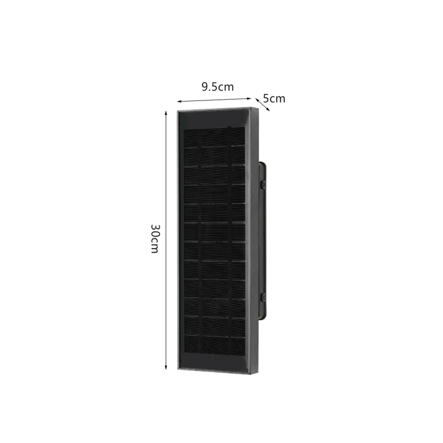 Brilagi - Ρυθμιζόμενο LED ηλιακό φωτιστικό τοίχου SUN LED/2,5W/3,7V 30 cm 2000 mAh IP44