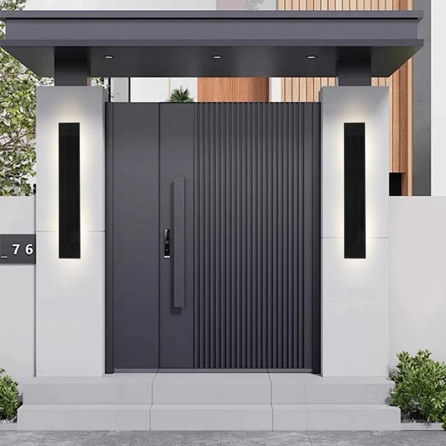 Brilagi - Ηλιακό επιτοίχιο LED φωτιστικό ρυθμιζόμενης έντασης SUN LED/4W/230V 60 cm 4000 mAh IP44