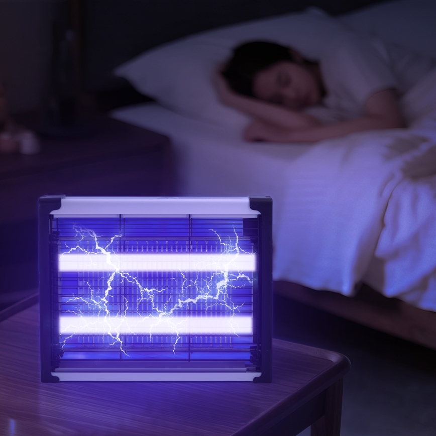 Brilagi - LED ηλεκτρική παγίδα εντόμων UV 2xLED/7,5W/230V 90 m2