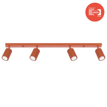 Brilagi - LED σημειακό φωτιστικό CRESTO 4xGU10/10W/230V κόκκινο