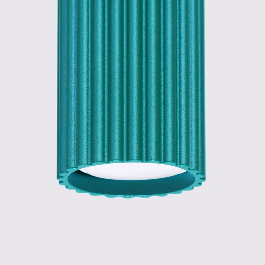 Brilagi - LED σποτ CRESTO 1xGU10/10W/230V 10 cm τυρκουάζ