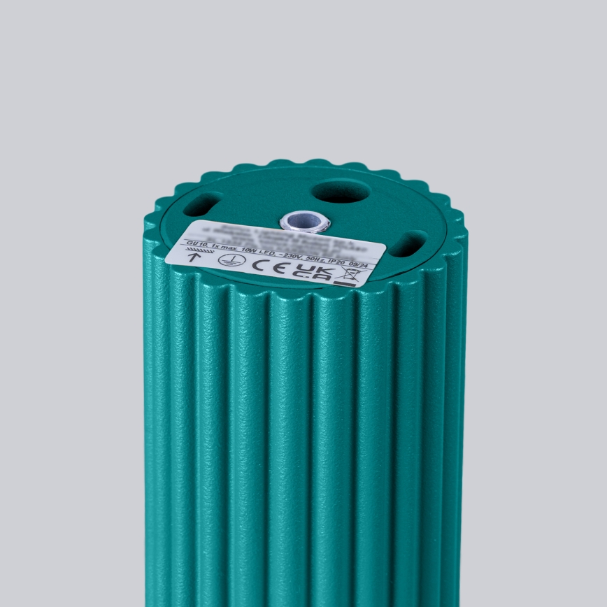 Brilagi - LED σποτ CRESTO 1xGU10/10W/230V 10 cm τυρκουάζ