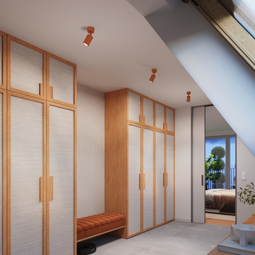 Brilagi - LED σποτ CRESTO 1xGU10/10W/230V κόκκινο