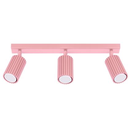 Brilagi - LED σποτ CRESTO 3xGU10/10W/230V ροζ