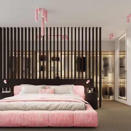 Brilagi - LED σποτ CRESTO 3xGU10/10W/230V ροζ