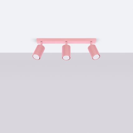 Brilagi - LED σποτ CRESTO 3xGU10/10W/230V ροζ