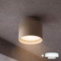 BRILAGI - LED σποτ φωτιστικό BACKLIT 1xGX53/15W/230V + LED/3W διάμ. 8 cm μπεζ