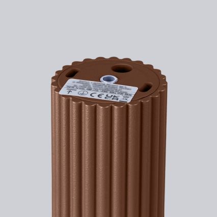 Brilagi - LED σποτ φωτιστικό CRESTO 1xGU10/10W/230V 10 cm καφέ