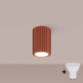 BRILAGI - LED σποτ φωτιστικό CRESTO 1xGU10/10W/230V 10 cm πορτοκαλί