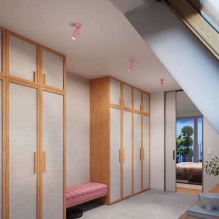 Brilagi - LED σποτ φωτιστικό CRESTO 1xGU10/10W/230V ροζ