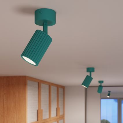 Brilagi - LED σποτ φωτιστικό CRESTO 1xGU10/10W/230V τιρκουάζ