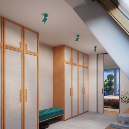 Brilagi - LED σποτ φωτιστικό CRESTO 1xGU10/10W/230V τιρκουάζ