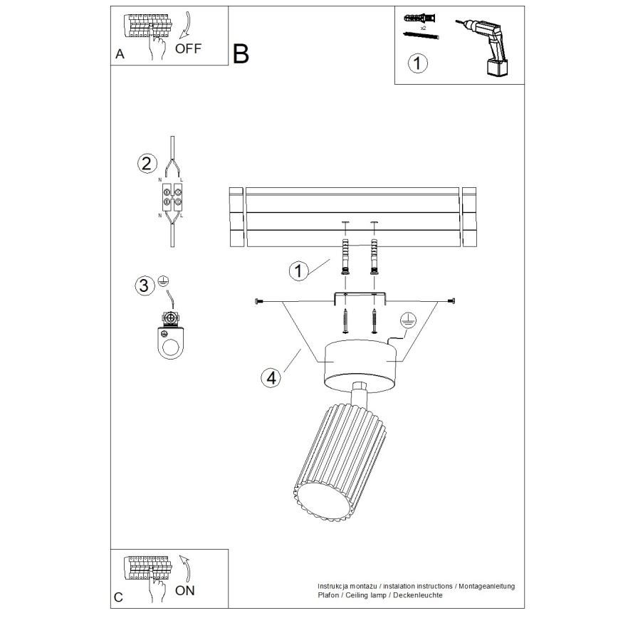 Brilagi - LED σποτ φωτιστικό CRESTO 1xGU10/10W/230V μπορντό