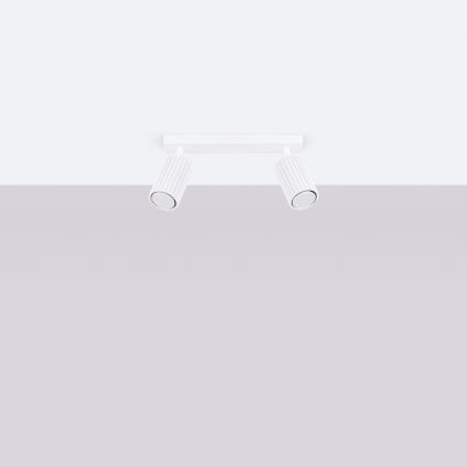 Brilagi - LED σποτ φωτιστικό CRESTO 2xGU10/10W/230V λευκό