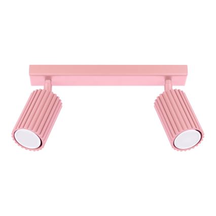 Brilagi - LED σποτ φωτιστικό CRESTO 2xGU10/10W/230V ροζ