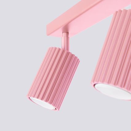 Brilagi - LED σποτ φωτιστικό CRESTO 2xGU10/10W/230V ροζ