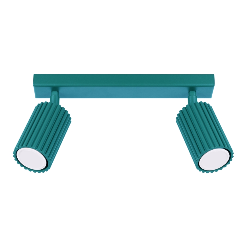 Brilagi - LED σποτ φωτιστικό CRESTO 2xGU10/10W/230V τουρκουάζ