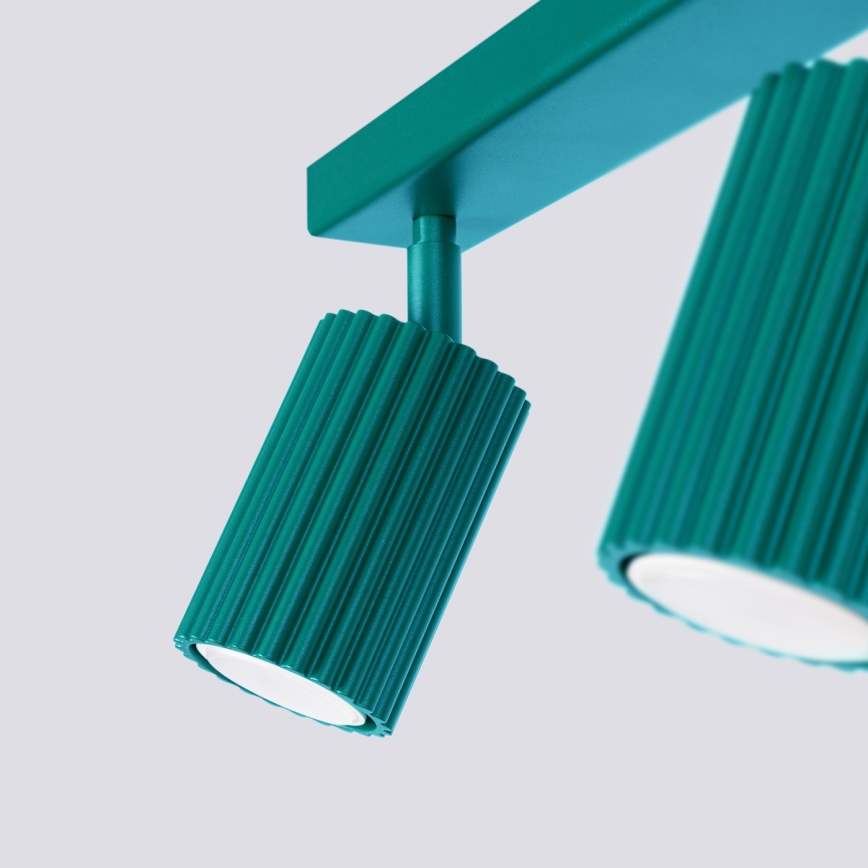 Brilagi - LED σποτ φωτιστικό CRESTO 2xGU10/10W/230V τουρκουάζ