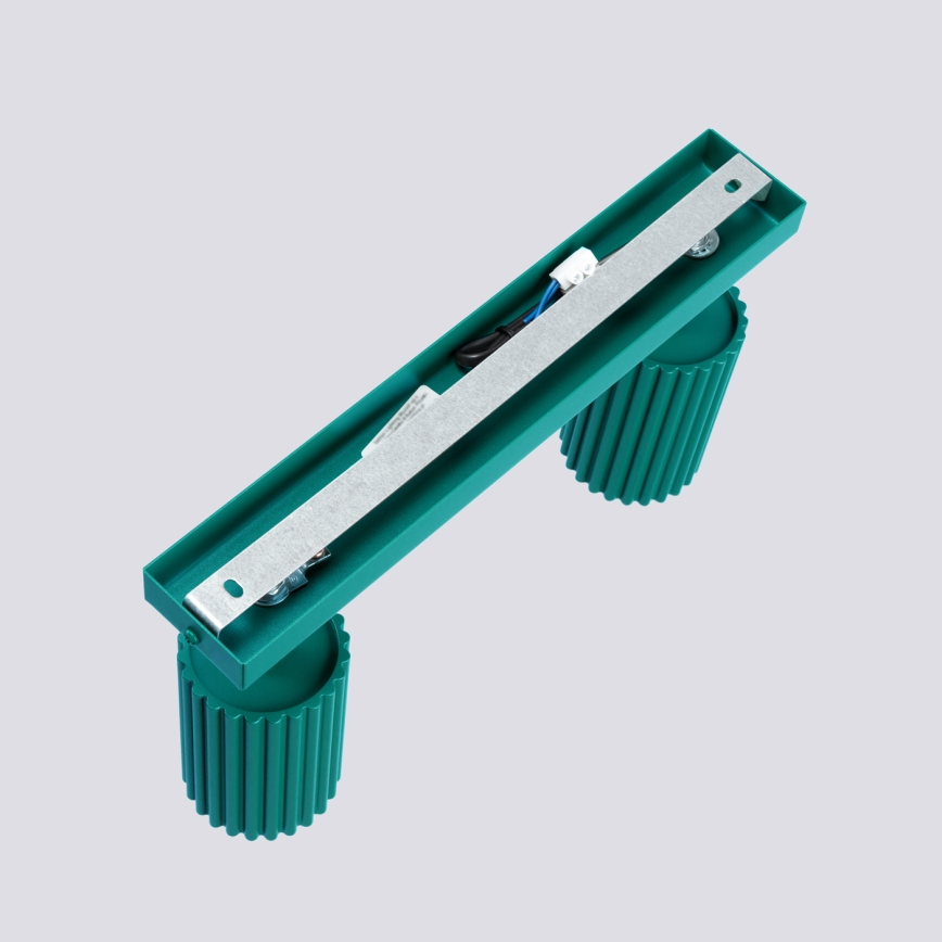 Brilagi - LED σποτ φωτιστικό CRESTO 2xGU10/10W/230V τουρκουάζ