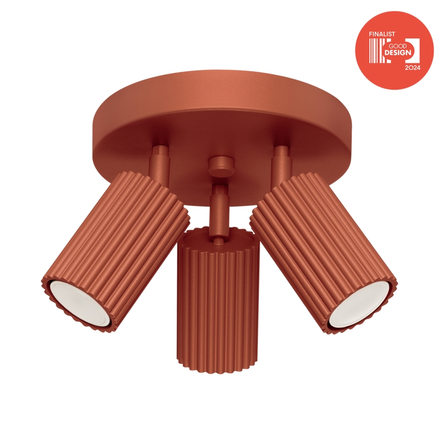 Brilagi - LED σποτ φωτιστικό CRESTO 3xGU10/10W/230V κόκκινο