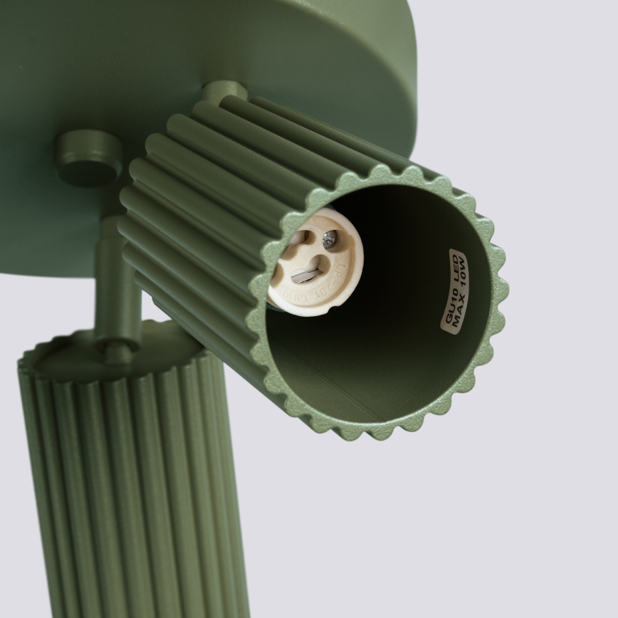 Brilagi - LED σποτ φωτιστικό CRESTO 3xGU10/10W/230V πράσινο