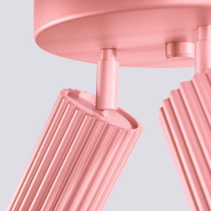 Brilagi - LED σποτ φωτιστικό CRESTO 3xGU10/10W/230V ροζ