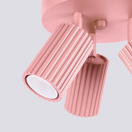 Brilagi - LED σποτ φωτιστικό CRESTO 3xGU10/10W/230V ροζ