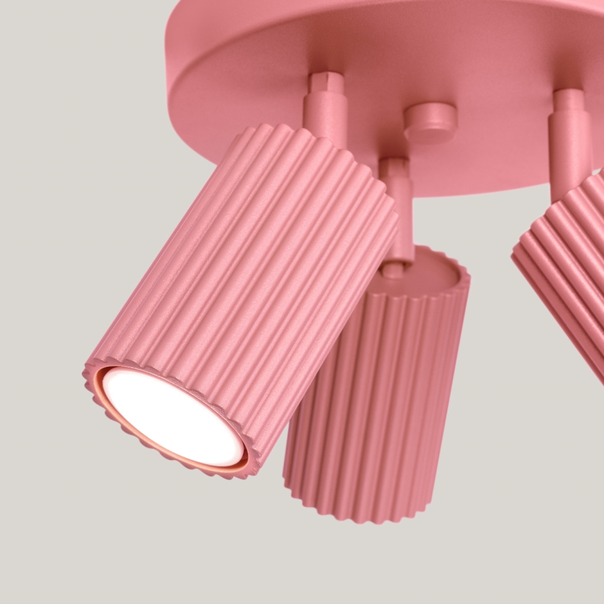 Brilagi - LED σποτ φωτιστικό CRESTO 3xGU10/10W/230V ροζ