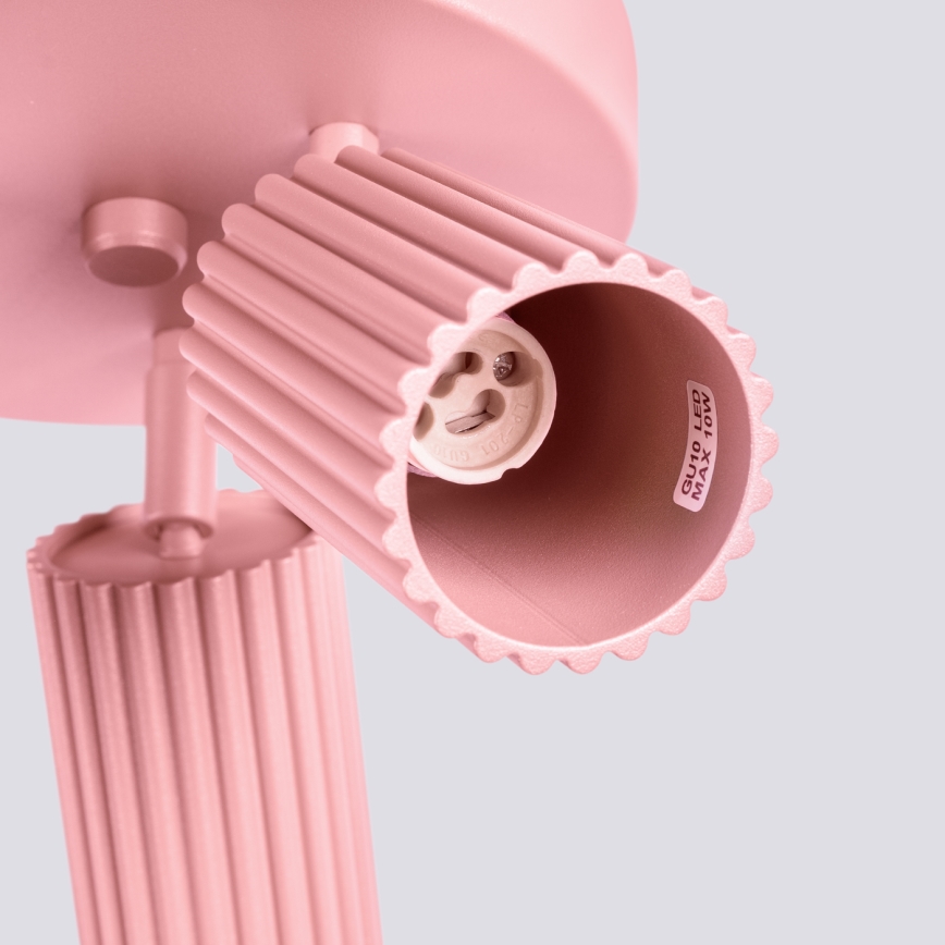 Brilagi - LED σποτ φωτιστικό CRESTO 3xGU10/10W/230V ροζ