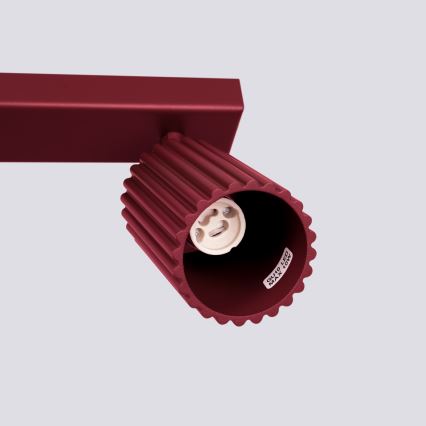 Brilagi - LED σποτ φωτιστικό CRESTO 3xGU10/10W/230V μπορντό