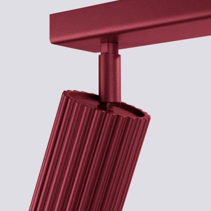 Brilagi - LED σποτ φωτιστικό CRESTO 3xGU10/10W/230V μπορντό