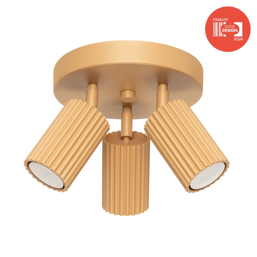 Brilagi - LED σποτ φωτιστικό CRESTO 3xGU10/10W/230V χρυσό