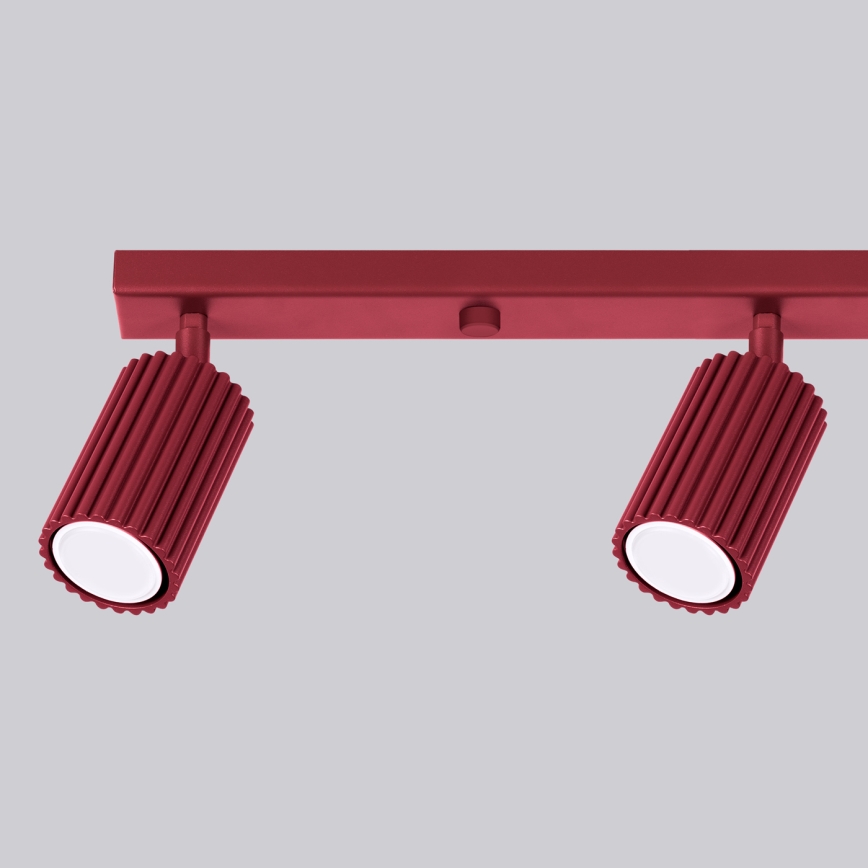 Brilagi - LED σποτ φωτιστικό CRESTO 4xGU10/10W/230V μπουργουνδί