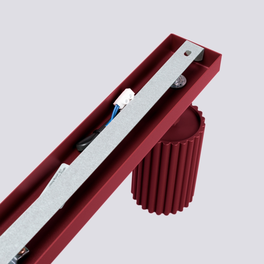 Brilagi - LED σποτ φωτιστικό CRESTO 4xGU10/10W/230V μπουργουνδί