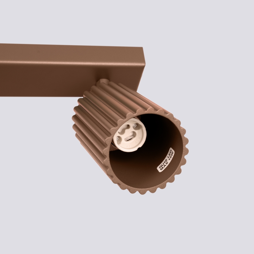 Brilagi - LED σποτ φωτιστικό CRESTO 6xGU10/10W/230V καφέ