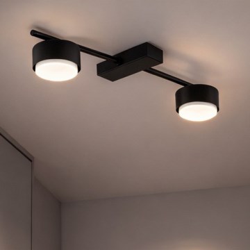 Brilagi - LED σποτ φωτιστικό MONO 2xGX53/12W/230V μαύρο